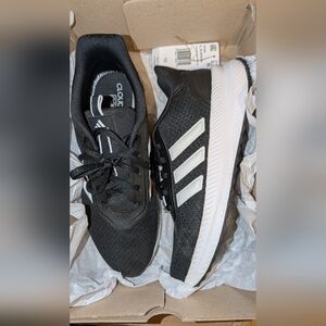 Adidas Cloudfoam Comfort Men's Black Running Shoes, Size 10